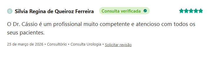 Depoimento Google Dr. Cassio Vilela